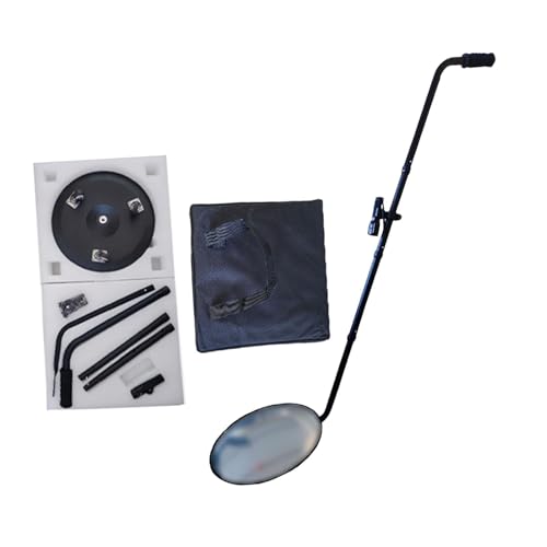 BaotyJie Inspektionsspiegel mit Teleskopfunktion für Fahrzeuguntersuchungen, V3 Durchmesser 30cm