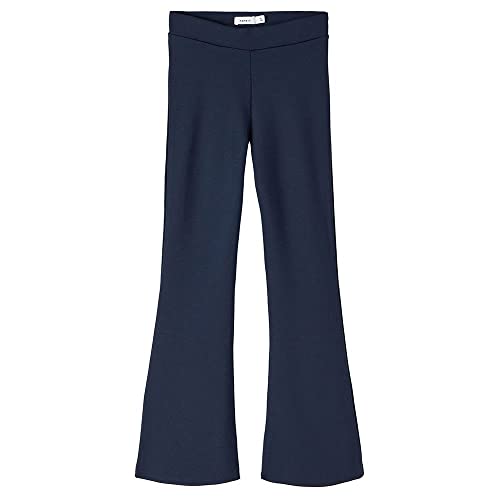 NAME IT Mädchen Nkffrikkali Bootcut Pant Noos Hose, Dark Sapphire, 158