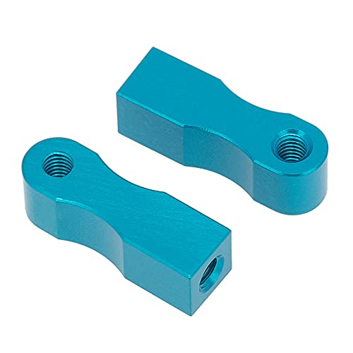 Kcedam 2 StüCke Metal Servo Mount Befestigungs Halterung für TT01 TT-01 1/10 RC Auto Upgrade Teile