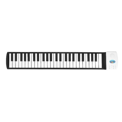 Namvo Tragbares Klavier-Keyboard, 49 Tasten, Rolling Piano, wiederaufladbares Keyboard-Piano mit Mikrofon, Kopfhöreranschluss