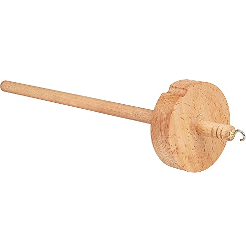 Handspindel Zum Spinnen Drop Spindel Spindel Wolle Spinnen Top Whorl Garnspindel zum Handspinnen Wolle, Handspindel Zum Spinnen aus Holz für Anfängerinnen Anfänger