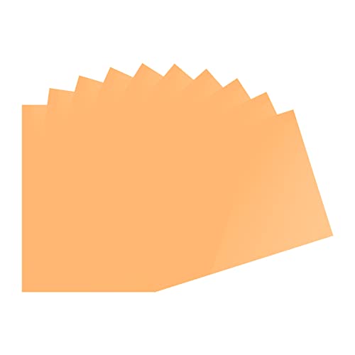 DMiotech 10Pack Korrektur Gel Licht Filter Auflage Durchsichtig Orange für Foto Folie Video
