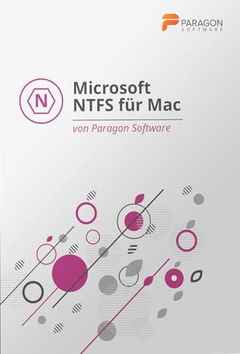 NTFS für Mac von Paragon Software - Dateien auf NTFS-Volumes Ihres Mac schreiben - macOS Sonoma kompatibel │ 1 Gerät │ 1 Benutzer │ Mac Aktivierungscode per Email