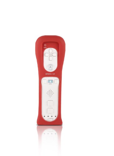 Speedlink Guard Wii/Wii U Schutzhülle für Nintendo Wiimote (perfekt angepasste Silikonhülle) rot