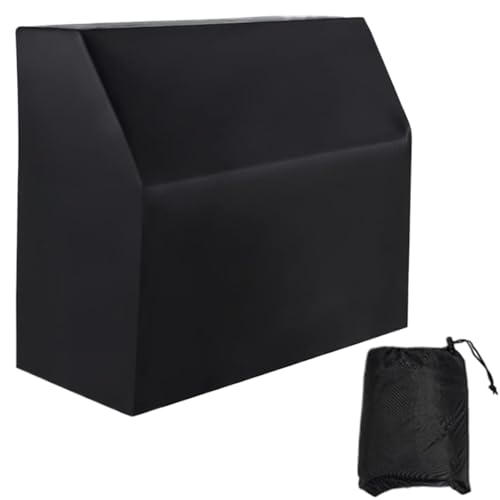 Vertikales Klavier Abdeckung, Vollständige Klavierabdeckung, 420D Oxford-Gewebe Schutzhülle für Vertikales Klavier, Wasserdichte Staubdichte Klavierabdeckung mit Kordelzug, 153 x 60 x 110 cm
