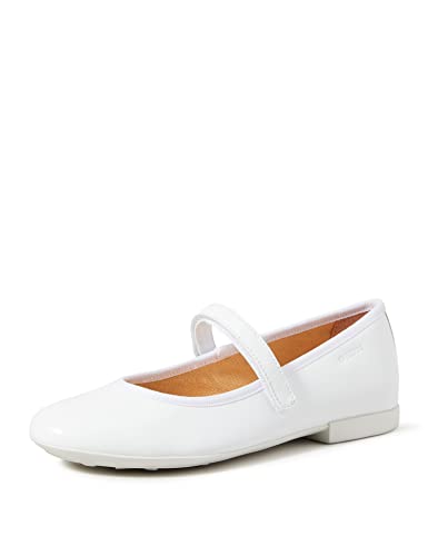 Geox Mädchen Jr Plie' A Ballerinas,Weiß,32 EU