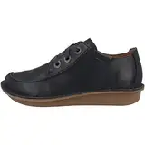 Clarks Damen Funny Dream Oxford, Navy Leather, 42 EU
