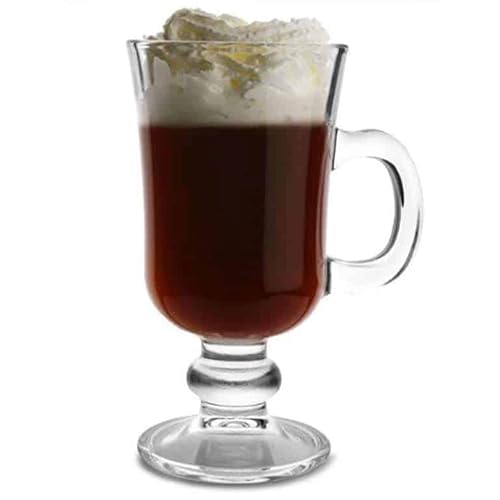 Topkapi 251.117 - Irish Coffee, Eiskaffee, Punsch, Glühwein, Heiße Schokolade Becher mit Henkel, Modell 55141, ~240 ml, 6 Stück