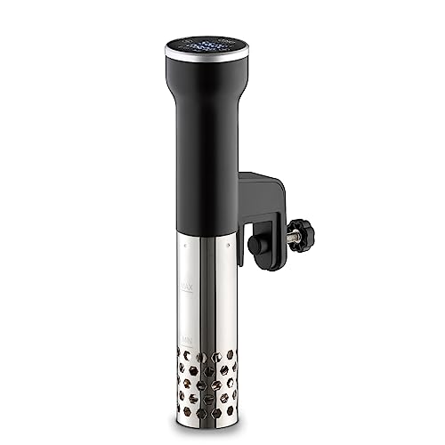 CASO SV400 Sous Vide Stick, für Behälter bis 20l Volumen, 25-90°C in 0,5°C Schritten, IPX7, platzsparendes Design