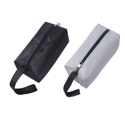 Kleine Werkzeugtasche,2 PCS Mini Leer Werkzeug Aufbewahrungstasche Wasserdicht Werkzeug Tasche Kleine Werkzeugtaschen für Werkzeuge Schraubendreher Bürobedarf Schreibwaren