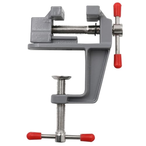 Tisch-Schraubstock, Schraubstock zum Anklemmen, Mini-Schraubstock für Kleine Tischklemme, Mini-Tischschraubstock, für Schmuck, Modellbau, DIY-Reparaturen, Modellieren, Malen und Basteln, zum Klemmen