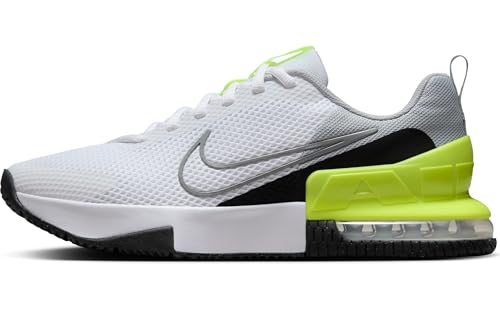 Nike Herren Air Max Alpha Trainer 6 Leichtathletik-Schuh, Lt Smoke Grey/Particle Grey/Wh, 43 EU