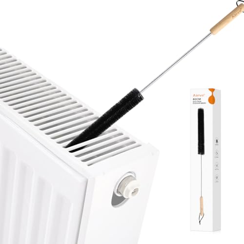 Heizkörperbürste für Flachheizkörper, Aieve 80cm Heizkörper Reinigungsbürste Heizungsbürste Bürste Heizkörper Reinigen Werkzeug für Heizung Heizungkörper