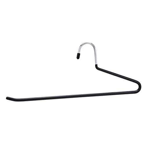 Amazon Basics Hosenbügel, einfaches Aufhängen, 10er-Pack, Verchromt