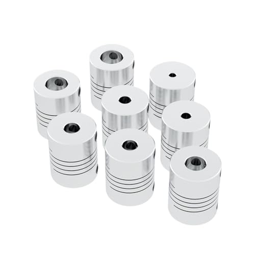 Aluminium CNC Motor Jaw Wellenkupplung Flexible Kupplung OD 20x25mm Dropshipping 2/3/3,17/4/5/6/6,35/8/9/9,5/10mm 1 Stücke(3mm to 6mm)