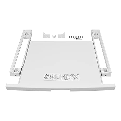 Bosch WTZ11400 Verbindungssatz mit Auszug zum sicheren Befestigen des Wäschetrockners auf der Waschmaschine, 57,4 ×59,6 × 4,2 cm (L × B × H)