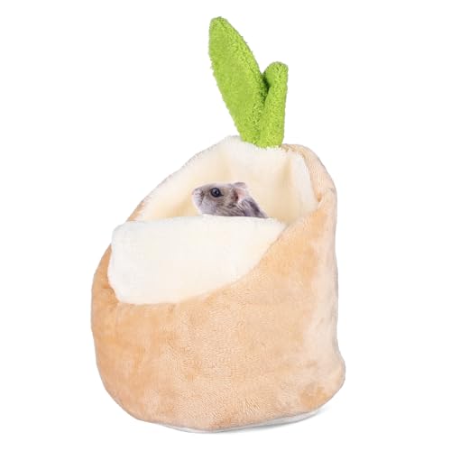 BESPORTBLE Hamsternest Meerschweinchenversteck Bett Höhle Versteck Ratten Hamster Kuschelbecher Rattenkäfig Vogelhaus Eichhörnchen Schweinekäfig Hamster Meerschweinchen Wärmer Zwerghamster