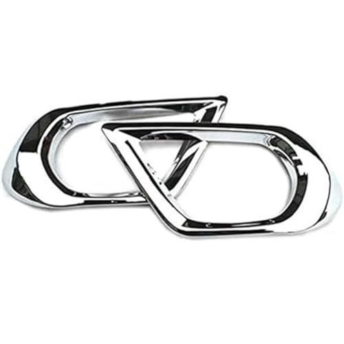 XRDCPMLM Auto Nebelscheinwerfer Abdeckung für Subaru Forester SJ 2014 2015 2016,Nebelscheinwerfer Ring Abdeckung wabengrill Nebelscheinwerfer Gitter Decorative Cover