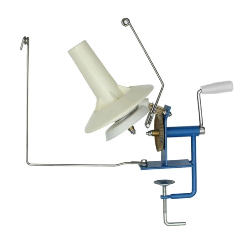 USKI Wickelmaschine Großer Metallgarn-Schnurball-Wollwickler, handbetriebene Haushaltswickelmaschine for Haushalts-DIY-Nähzubehör