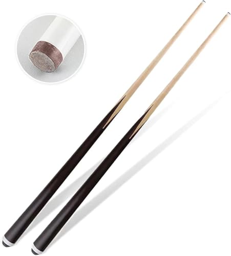 Pool-Queues für Kinder, 91,4 cm, 2 Stück, Shorty-Queues für Kinder, Billard-Queue-Sticks für Kinder, Hartholz, Billardqueue-Sticks
