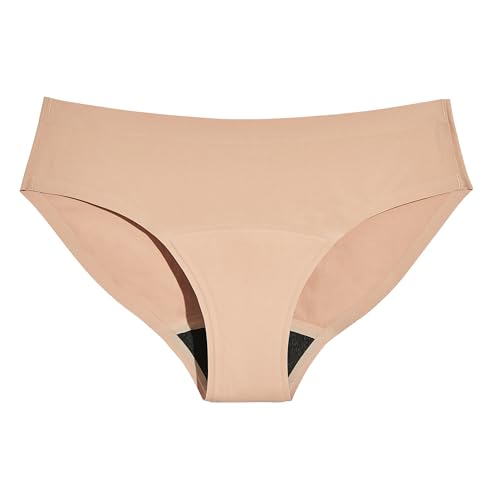 KNIX Super auslaufsicherer Bikini – Periodenunterwäsche für Frauen, Warmer Sand, 3XL