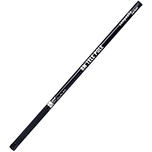 Zite Fishing Stipprute 8m - Composite Carbon Stippe Teleskop-Rute Stippangel - Auch als Geocaching-Angel Einsetzbar