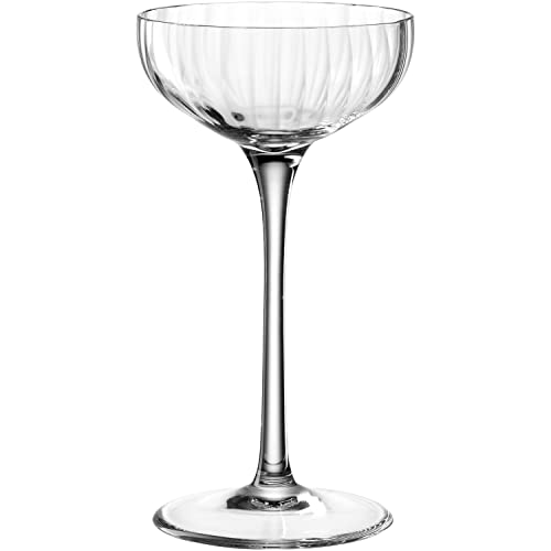 Leonardo Poesia Likörschale 6er Set, spülmaschinengeeignetes Likörglas, Spirituosenglas, Höhe 14 cm, 90 ml, 069168