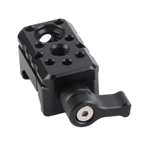 SustVita Quick Release Clamp, Quick Release Clamp with 1/4 inch 3/8 inch Thread, Clamp for Monitor Support, DSLR Camera Cage