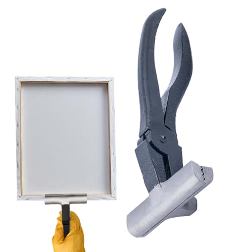 Canvas -Börsezange - Ölmalzange, Metalleisenwerkzeug | Anfänger Stretching -Gerät, Hochleistungsrahmen Grip für die Esszimmergalerie Wohnzimmer Wandkunst für Künstler und Wohnkendekorateure