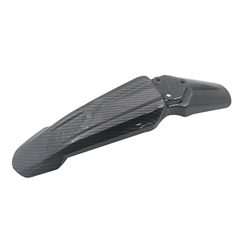 Motorrad Kotflügel Für Sur-Ron Sur Ron Surron XS Light Bee Motorrad KKE DNM Vordere Kotflügel Kotflügel Geländewagen Elektrofahrzeug Country Bike Motorrad Rad Kotflügel(Carbon Fiber)