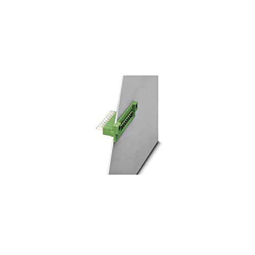 PHOENIX CONTACT DFK-MSTB 2.5/4-GF-5.08 Durchführungsgrundleiste, 2.5mm² Nennquerschnitt, 12A Nennstrom, 320V Bemessungsspannung, 4 Anschlüsse, 5.08 mm Rastermaß, 5.069g, Grün, 50 Stück