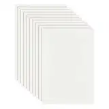 BENEREAT 10Stück 29.7x21cm Keramikfaser-Rechteckpapier Weißes Mikrowellenofenpapier Zum Selbermachen von Glasschmuck