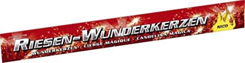 Nico 50 XXL Riesen Mega Wunderkerzen a 90 Sek f Party Geburtstag Feuerwerk