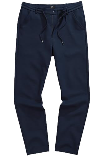 JP 1880 Herren L-8XL Jersey-Hose, Schlupfbundhose, Chino, FLEXNAMIC®, Business, Baukasten New York, bis 8 XL Navy blau 5XL 823920785-5XL