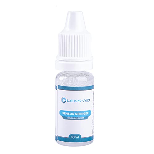 Lens-Aid Sensor Reinigung, Flüssigreiniger für Kamera-Sensoren (10ml Sensorreiniger)