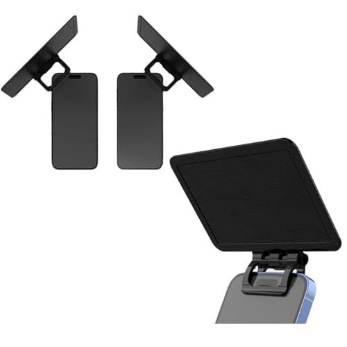 2 Stück Handy Schirm Für Sonne,Handy Sonnenschutz Outdoor Telefonhalter Mit Sonnenschirm, Tragbare Faltbare Sonnenblende Flexiblem Winkel Design UV-Schutz Für Ihr Handy