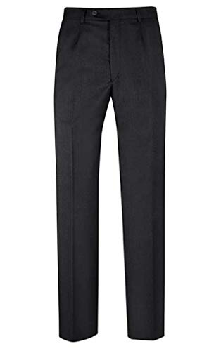 Greiff Größe 56 Gastro Moda Herren Service Hose Regular Fit Schwarz Modell 8024