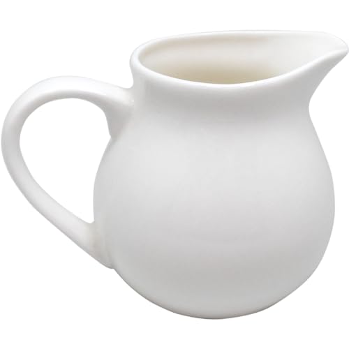 NERTHUS FIH 1336: 300 ml Porzellan-Milchkanne, Stil und Praktikabilität auf dem Frühstückstisch.