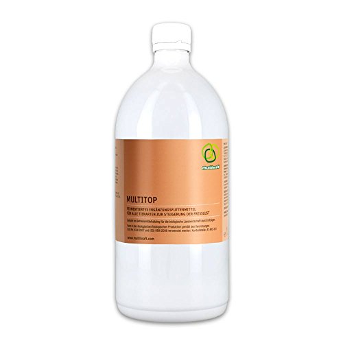 Multitop Urlösung früher FKE 1 Liter zur Herstellung von FKE aktiv (EM aktiv für Tiere) Fermentierter Kräuterextrakt zur Futterergänzung & Reinigung