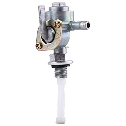 Benzinhahn Kraftstoffhahn Schalter, M10 x 1,25 Universal Benzinhahn Fuer Stromaggregat Tankdeckel Ventilhahn Benzinhahn Generator Schalter Öltank Umschaltventil, für Generatoren Motor Kraftstofftanks