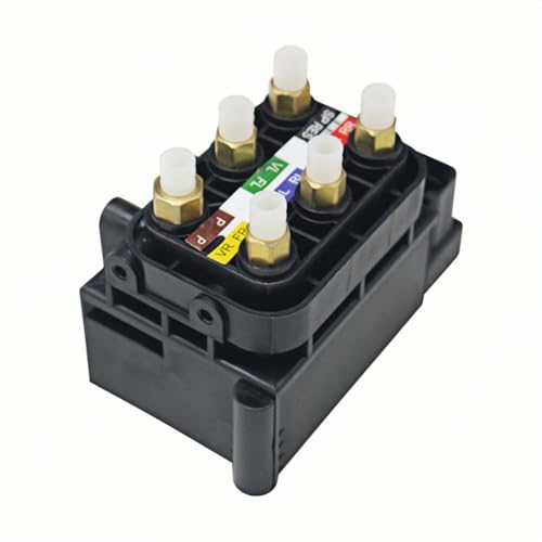 LUFASODERLING 2123200358 Luftfederung Ventilblock für Mercedes Benz W164 W221 W166 W251 GL320 GL350 ML250 ML63 CL550 S350 S400 S550 S600 R320 R350 Kompressor Pumpe Versorgung Solenoid Block 2513200058