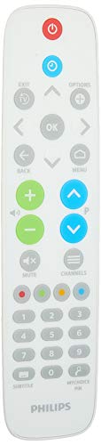 PHILIPS 22AV1604B/12 White Healthcare Remote Control 2019 Works Also with Studio Range hygienic Easy of use