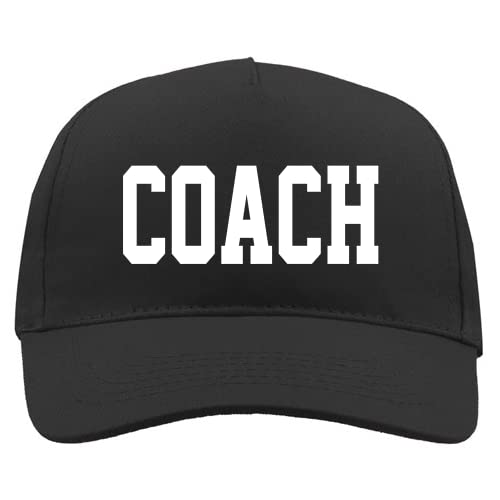TeeDesign Coach Cap. Geschenkidee Geburtstag für Herren Damen Sport Fußball und Mister - Coachhut, coach, One size