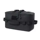 Fiorky Outdoor-Cam-Gas-Aufbewahrungstasche, große Kapazität, Camer-Tratasche, Netztasche, kratzft, praktische Bal-Wereugtasche, Pini-Topf-Pfannen-Organizer
