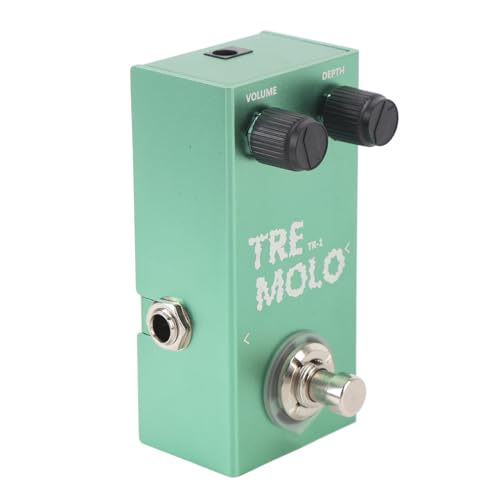 Tremolo -Pedal, Reines Signal, Robuste Konstruktion, Bequemes Tragen für E -Gitarre und Bass