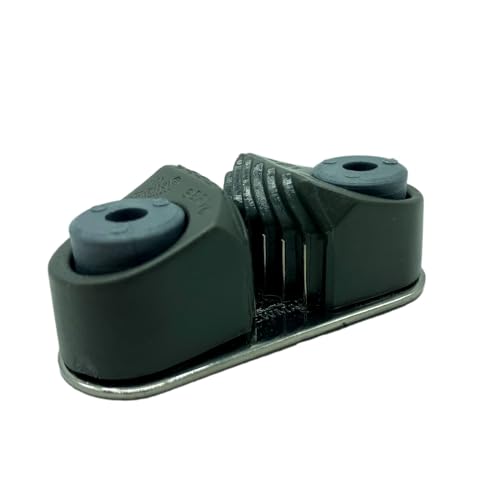 GeBOOTE24 An- & Verkauf Servo Cleat 22 44 Schotklemme Curryklemme Tauwerk Klemme Schot Belegklemme Boot, ClamCleat Größe:22 (Tau-Ø 6-10mm)