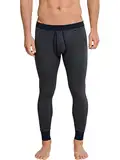 Schiesser Herren Lange Unterhose Mit Eingriff - Feinripp Retroshorts, Dunkelblau_154800, XL EU