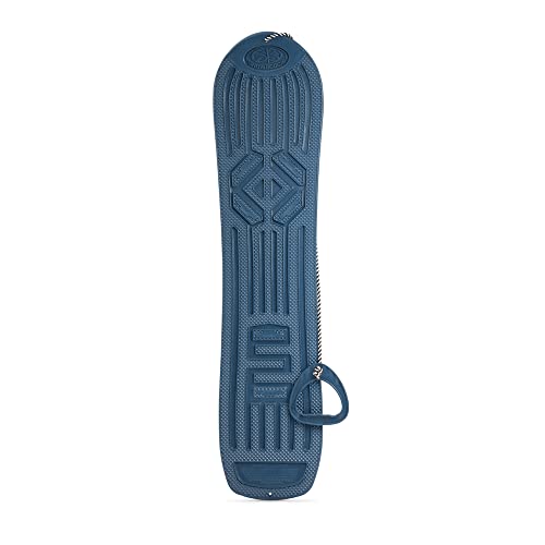 Kinder Lern Mini Snowboard 105 cm Rutschboard für Anfänger Einsteiger Halteseil blau