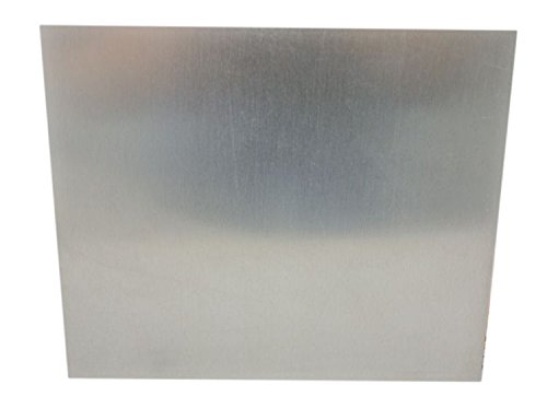Zink-Anode/Elektrode/Blech (20 x 17 cm) für Zinkelektrolyt/Galvanik