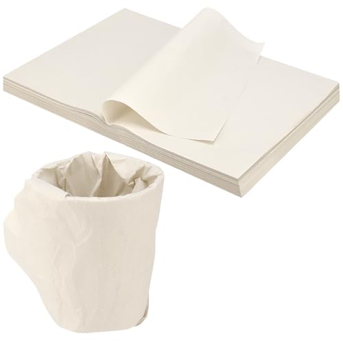 LEXININ 1000 Stück 39,5 x 29,6 cm Zeitungspapier, Zeitungspapier, blanko Zeitungsdruckpapier für Umzug, Versand, DIY